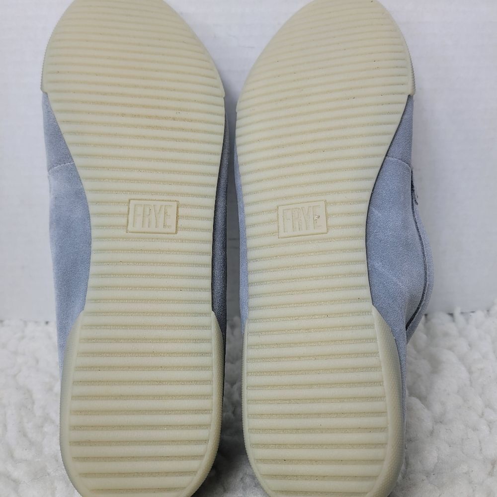 Frye Melanie Skimmer Womens Slip On Shoes Size 9 Bue Suede Almond Toe Shoes New - Picture 10 of 10
